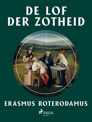 cover image of De lof der zotheid
